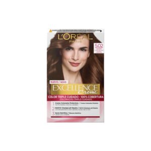 Excellence Creme Coloracion Proteccion Tinte N. 5.02 Castaño Claro Helado