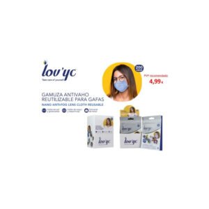 Gamuza Antivaho Reutiliz. Gafas