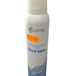 Desodorante Spray Unisex Dermo Unnia