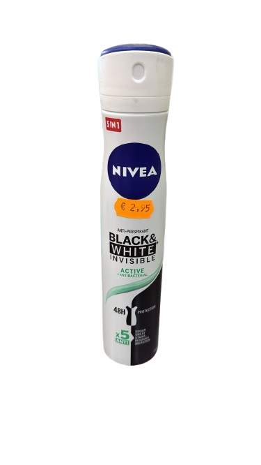 Nivea Black & White Invisible Antiperspirant